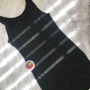 Faux C.hanel Sparkly Bodycon Dress